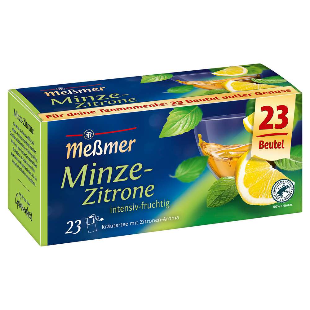 Produktabbildung Messmer Tee Minze-Zitrone, intensiv-fruchtig
