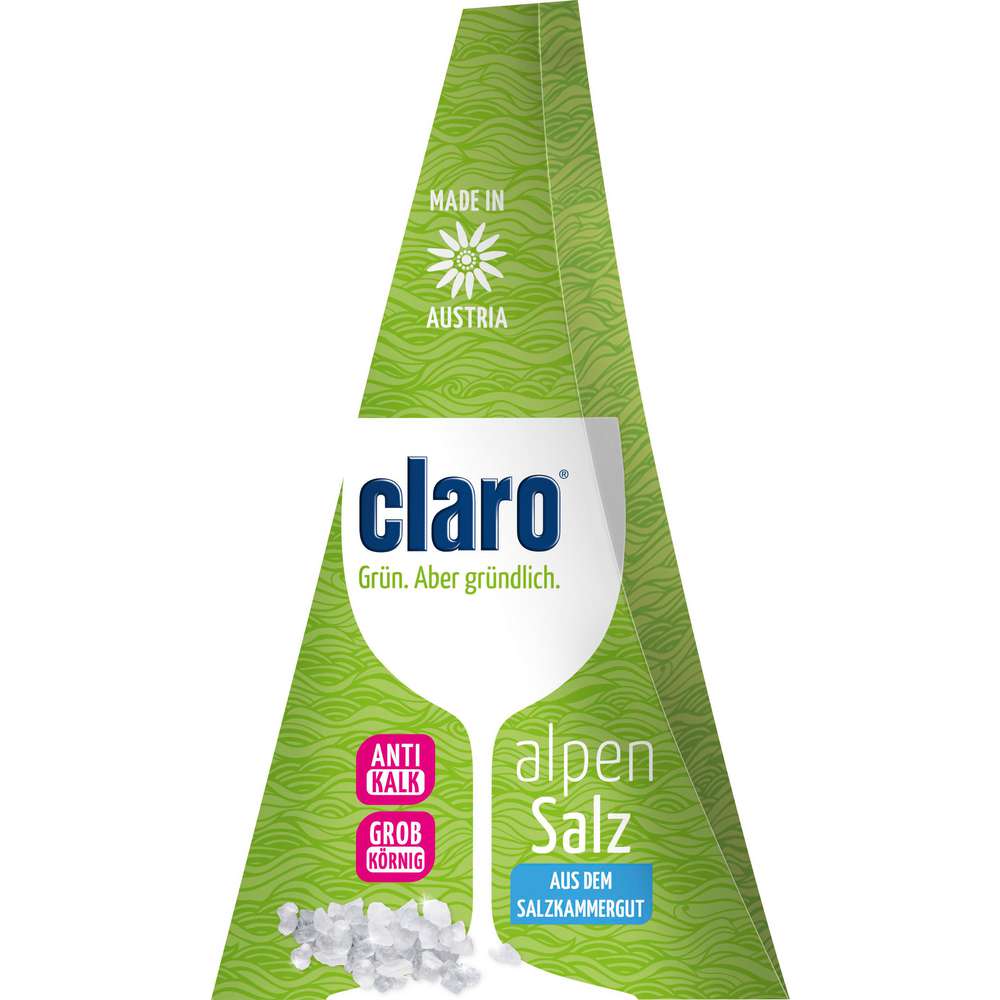 Produktabbildung claro Spülmaschinensalz Alpensalz