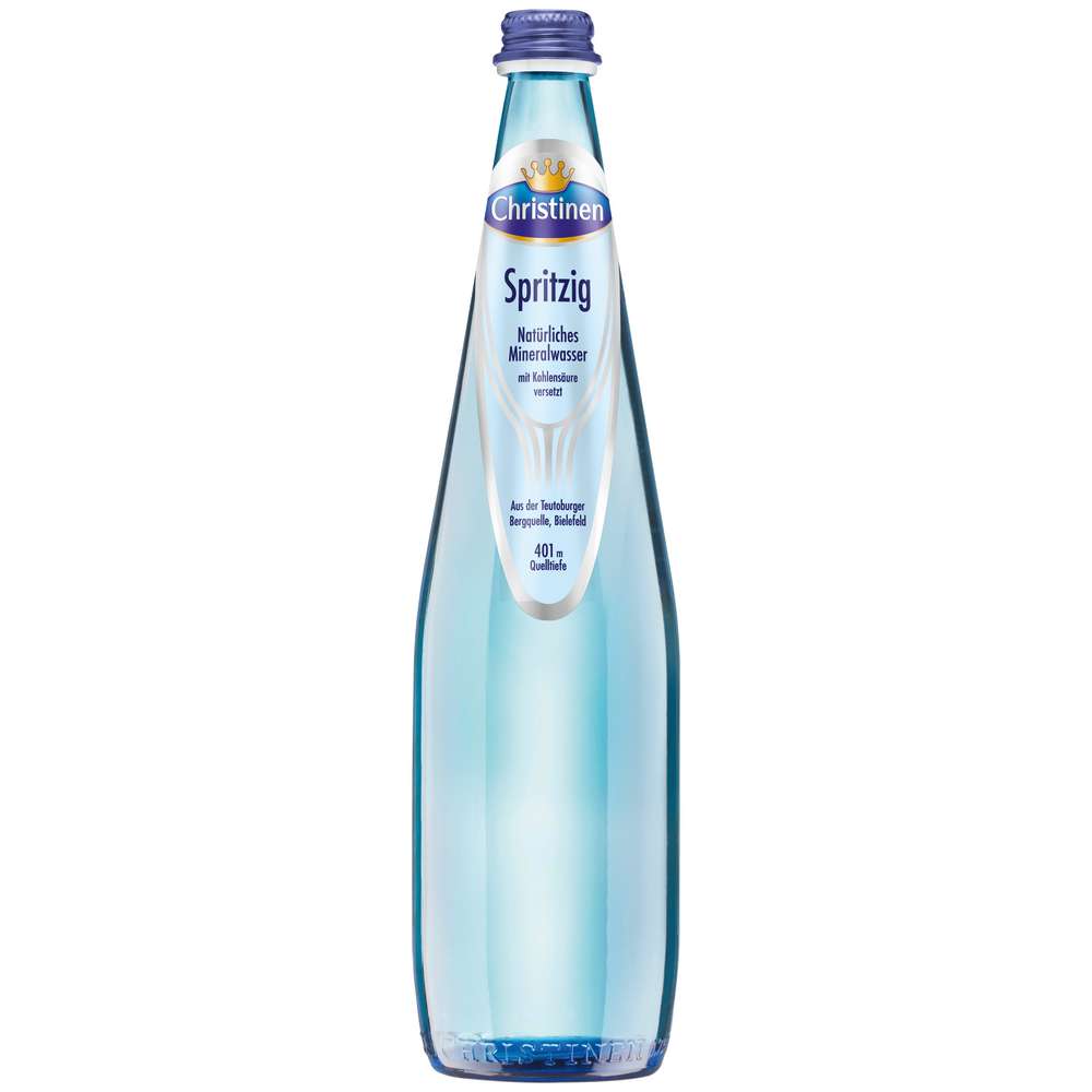 Produktabbildung Christinen Bio Mineralwasser, Spritzig