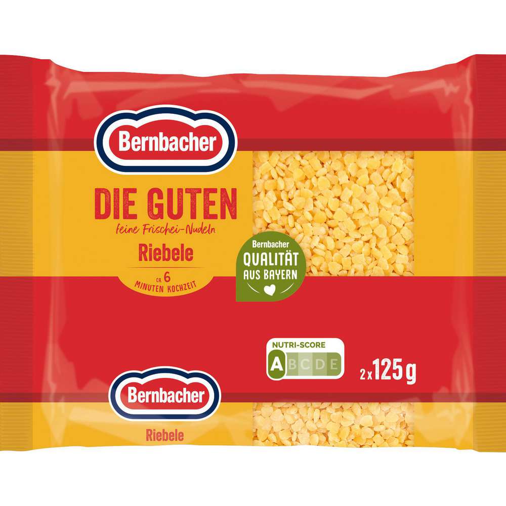 Produktabbildung Bernbacher Nudeln, Riebele
