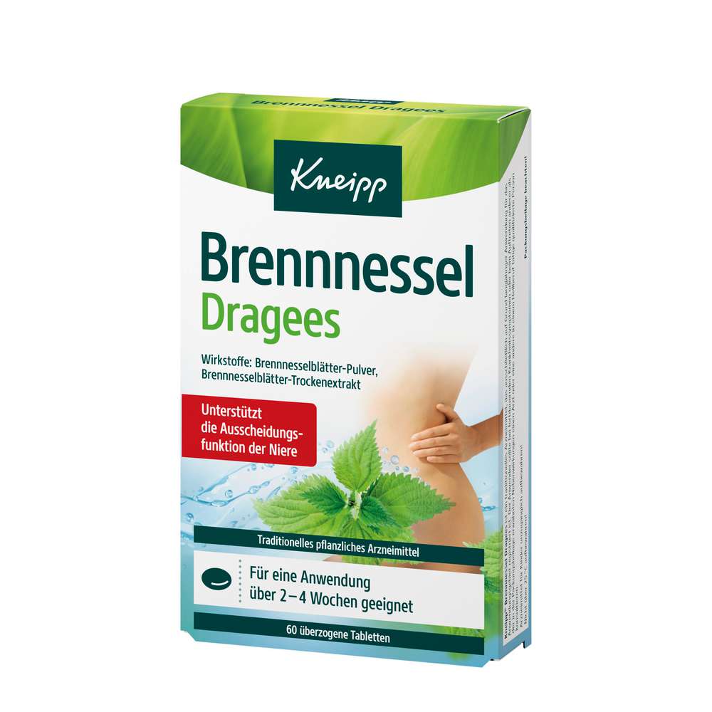 Produktabbildung Kneipp Entwässerung-Brennnessel Dragees
