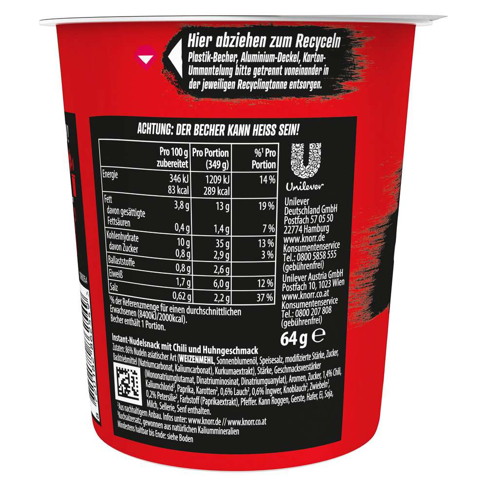 Produktabbildung Knorr Asia Snack, Spicy Chicken