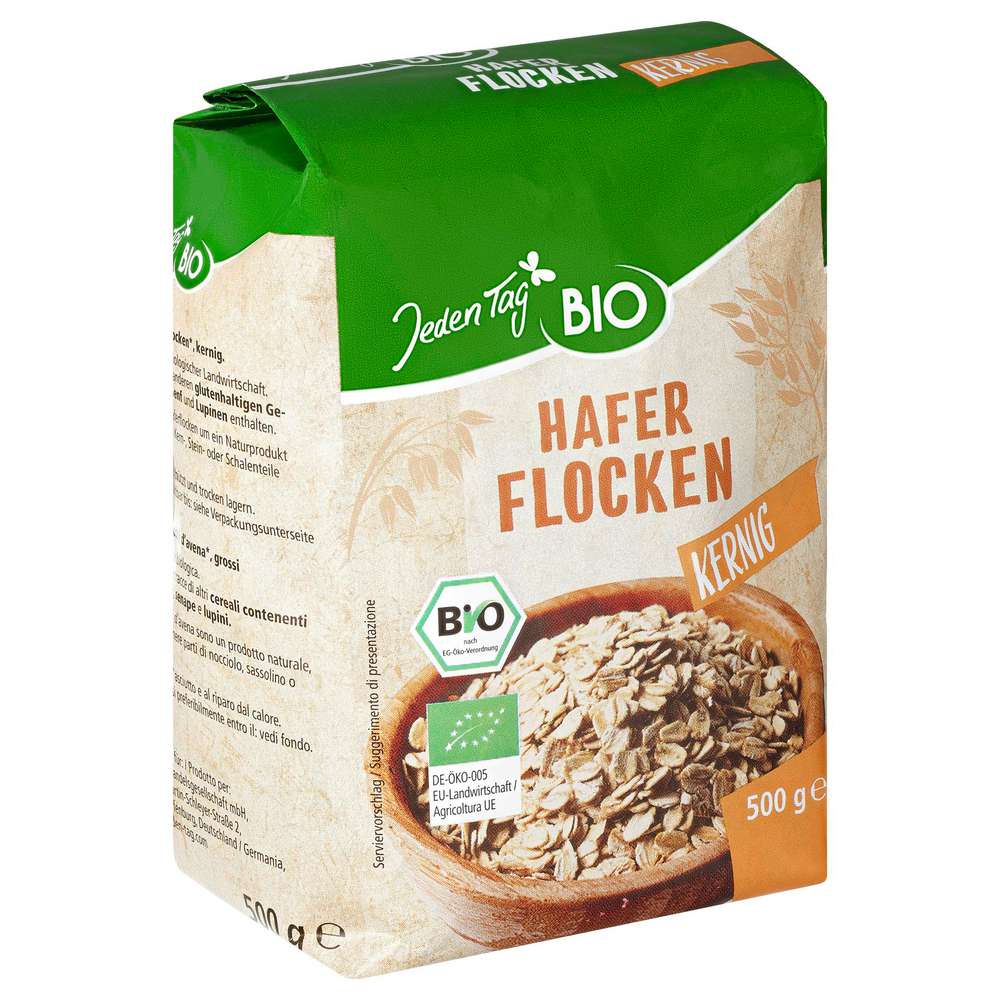 Produktabbildung Jeden Tag Bio Haferflocken kernig