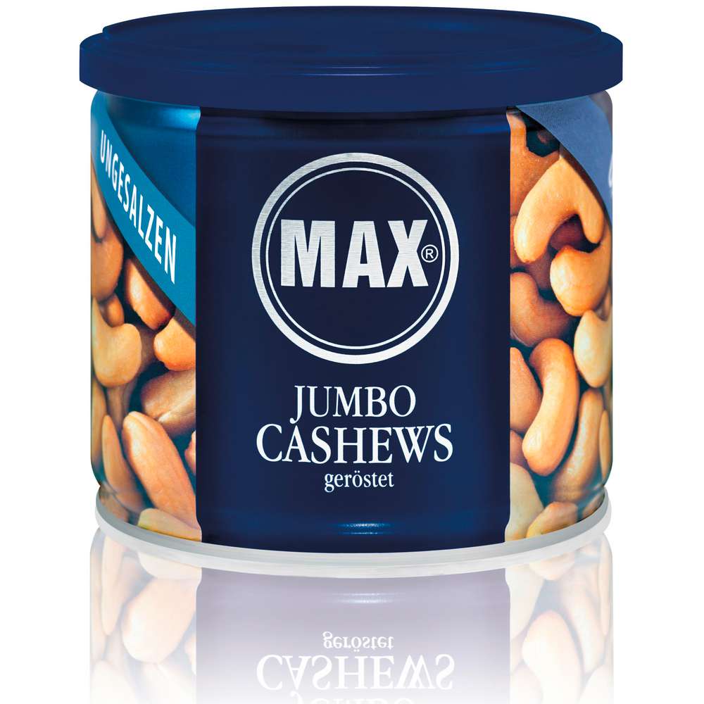 Produktabbildung MAX Jumbo Cashews, geröstet