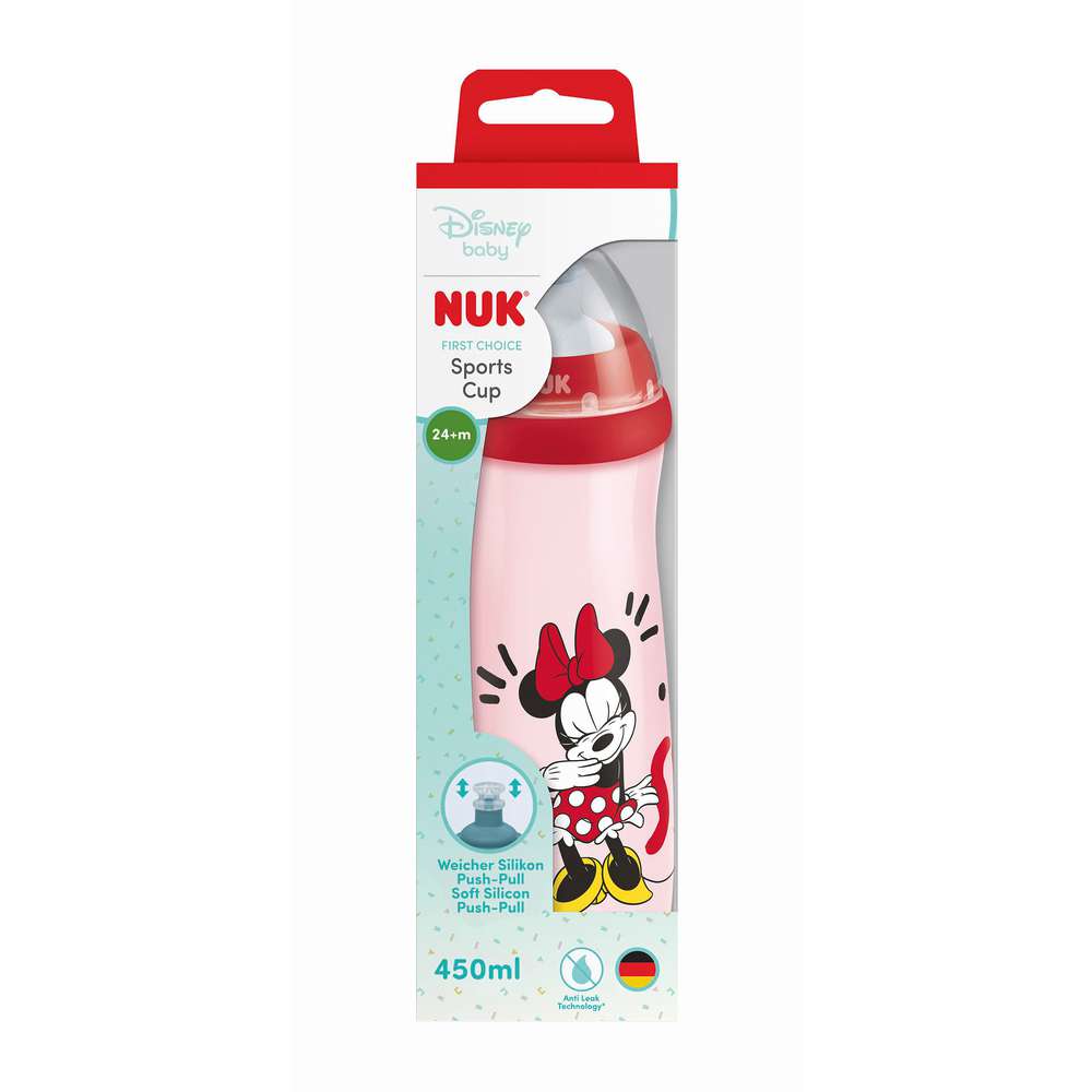 Produktabbildung Nuk Baby-Trinkflasche Sports Cup, Mickey oder Minnie Mouse
