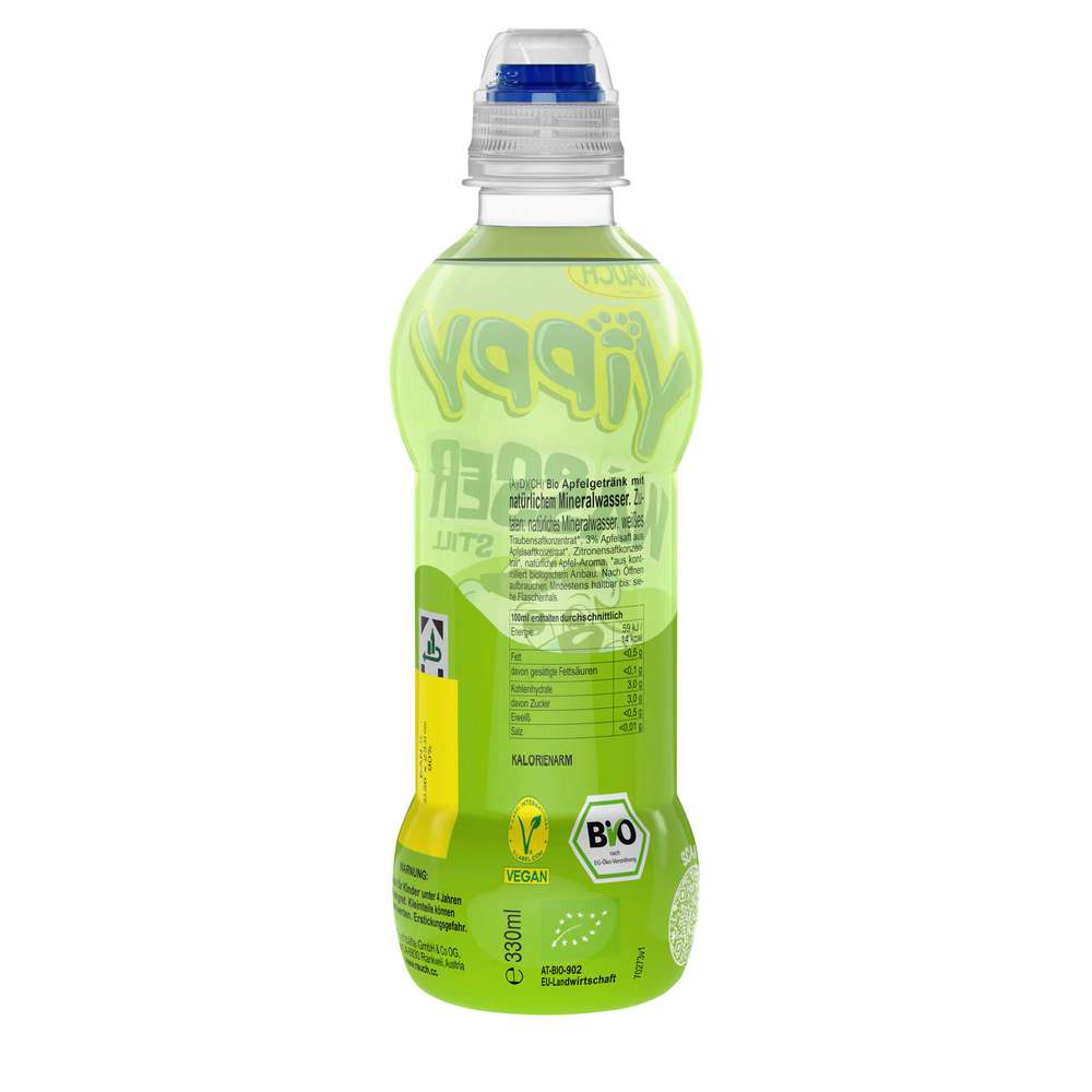 Produktabbildung Rauch Yippy Bio Wasser Apfel