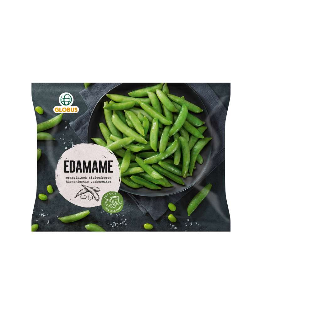 Produktabbildung GLOBUS Edamameschoten, tiefgekühlt