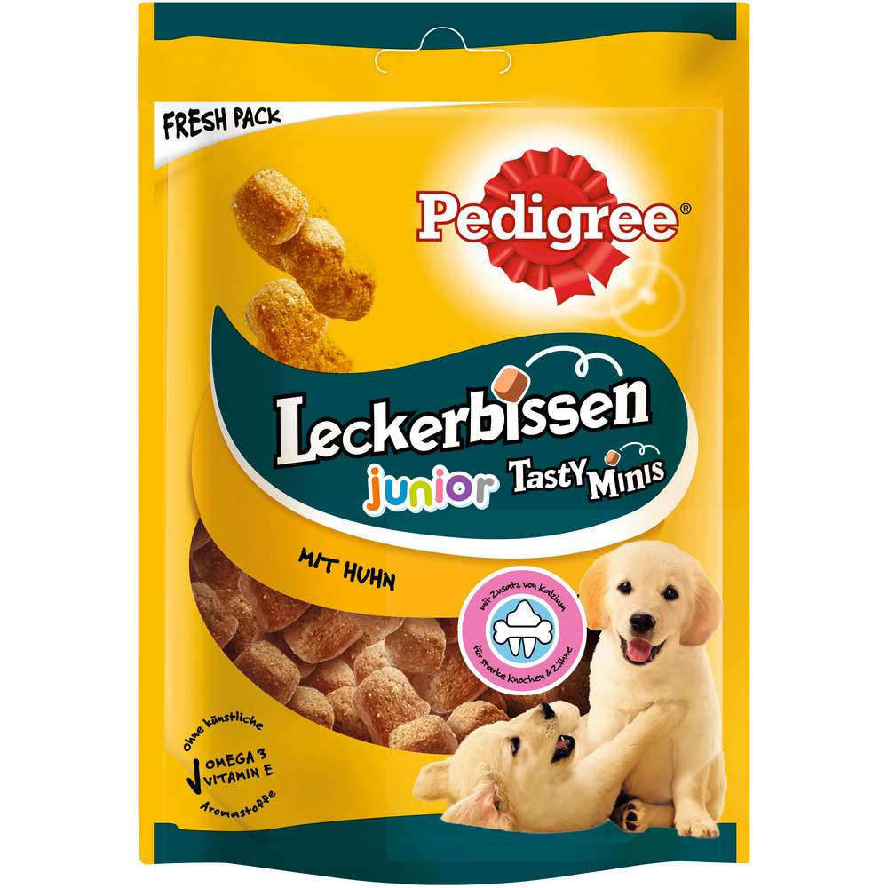 Produktabbildung Pedigree Hunde-Snack Junior, Tasty Minis, Huhn