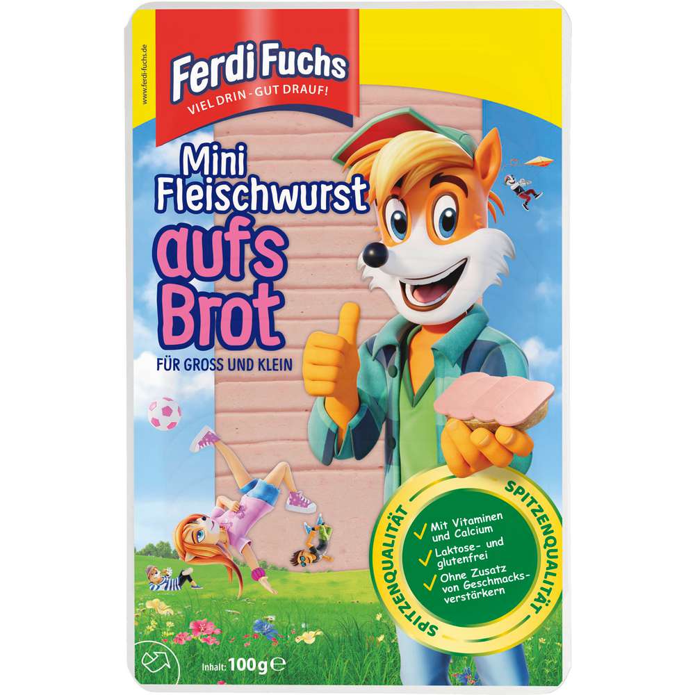 Produktabbildung Ferdi Fuchs Mini-Fleischwurst auf's Brot