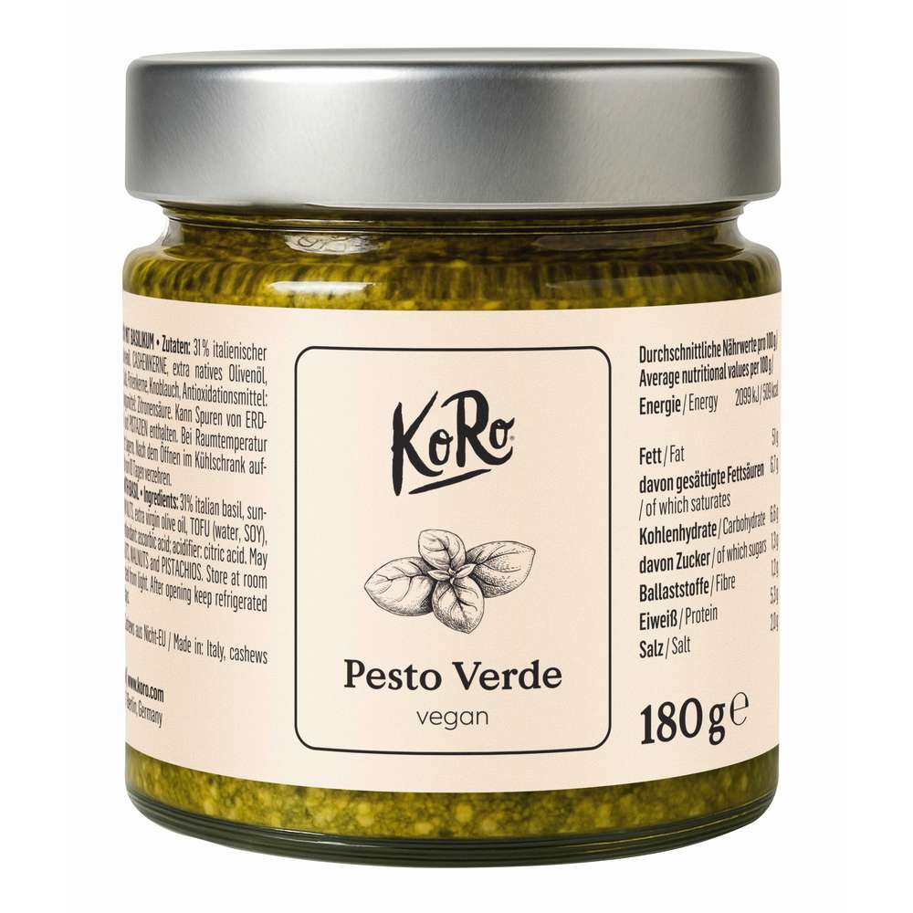 Produktabbildung KoRo Veganes Pesto Verde
