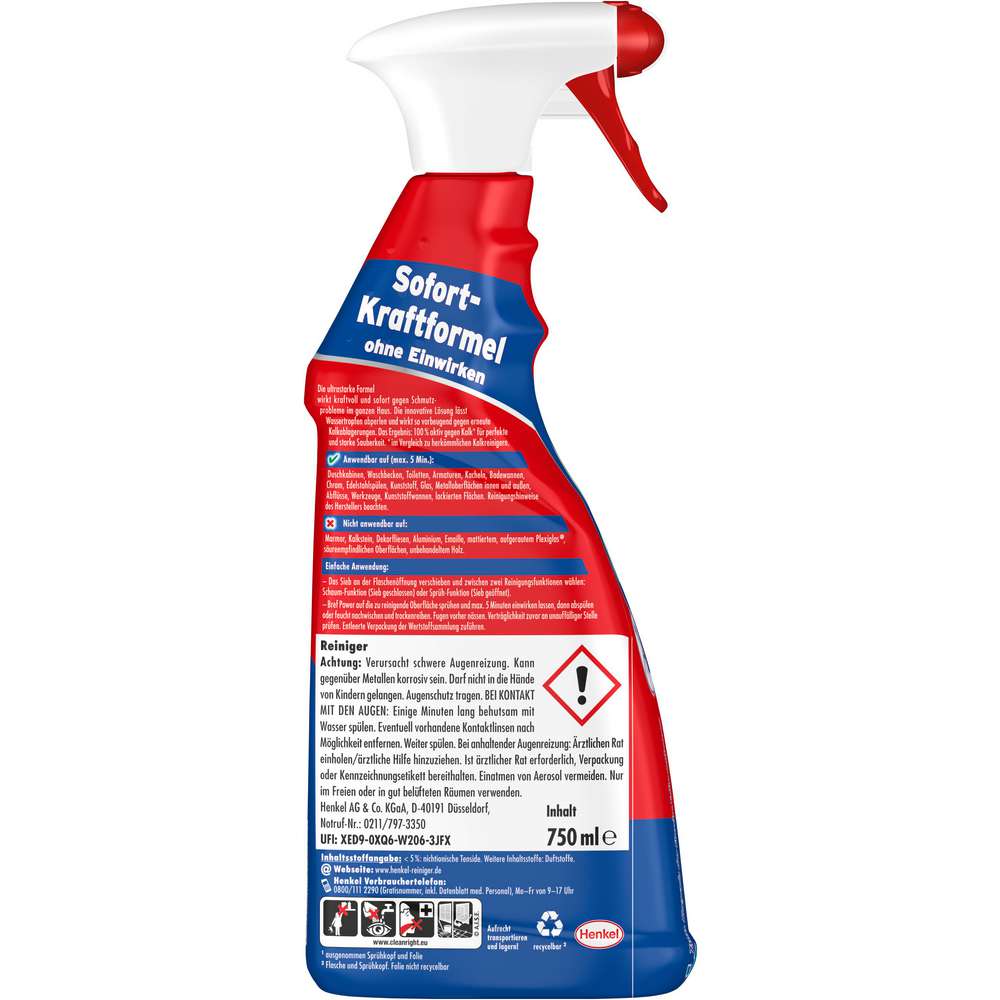 Produktabbildung Bref Power Reiniger, gegen Kalk & Schmutz