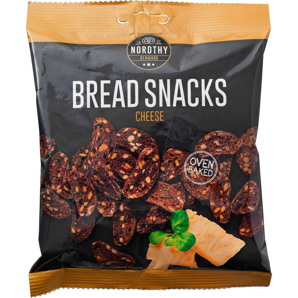Produktabbildung Nordthy Brot-Snacks mit Käse
