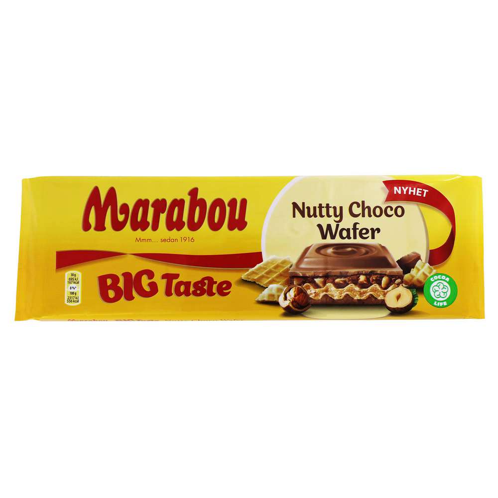 Produktabbildung Marabou Tafelschokolade Big Taste, Choco Wafer
