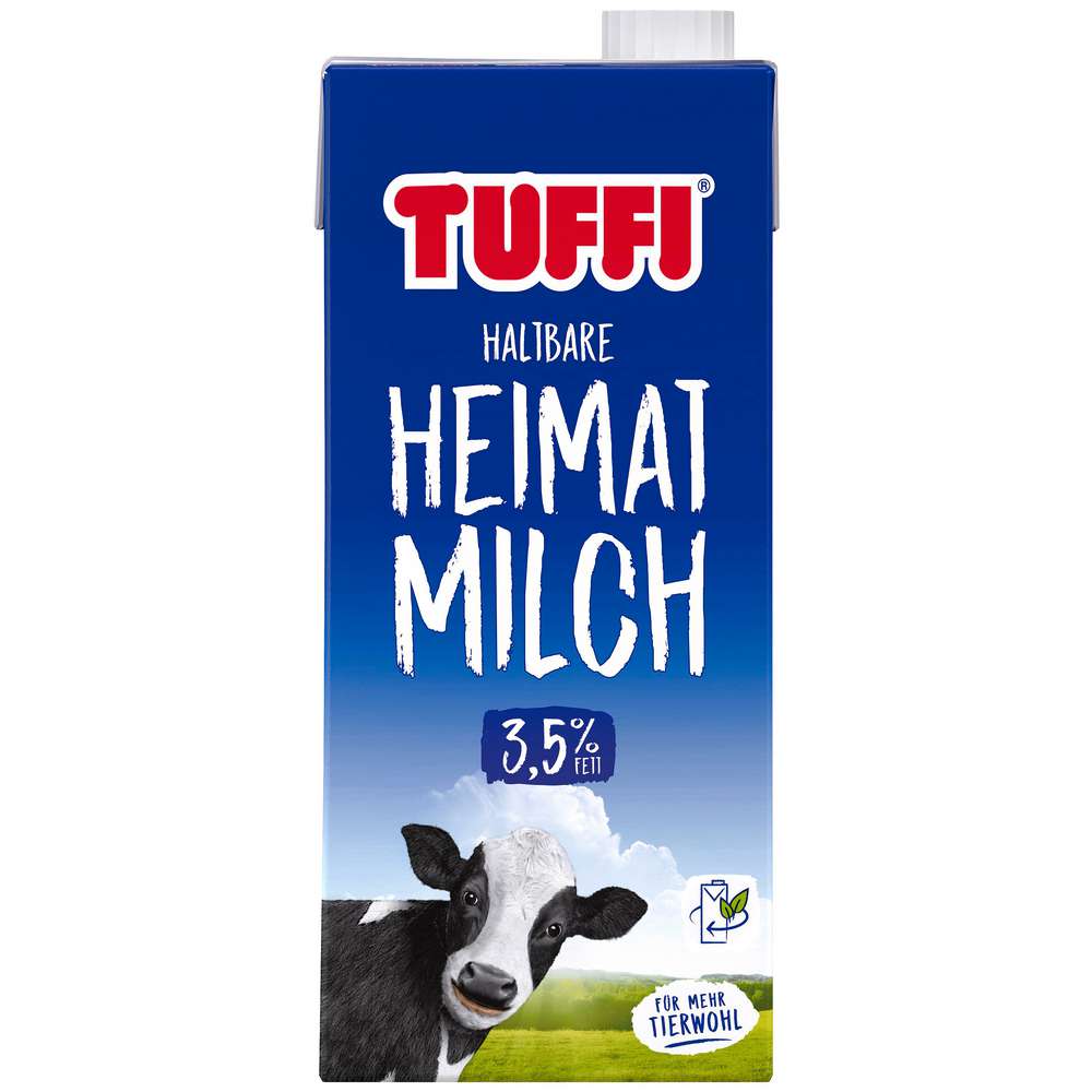 Produktabbildung Tuffi H-Heimatmilch 3,5 % Fett