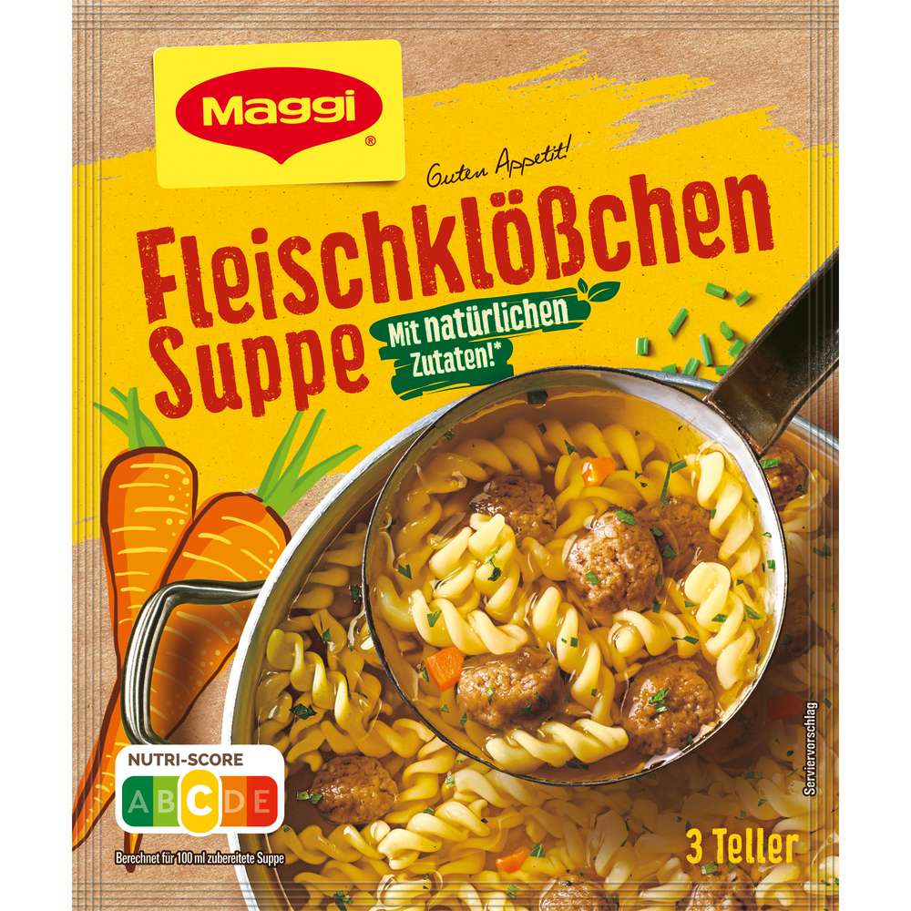 Produktabbildung Maggi Fleischklößchensuppe