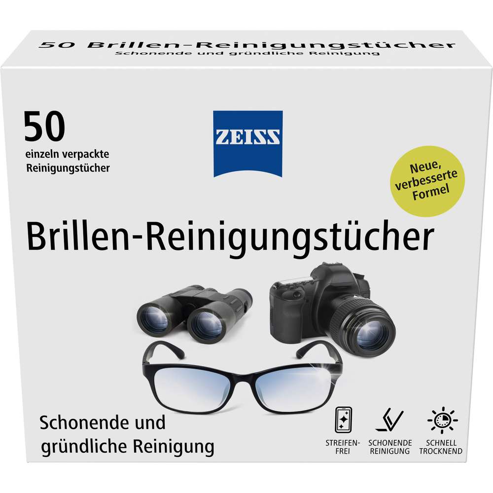 Produktabbildung Zeiss Brillenputztücher 