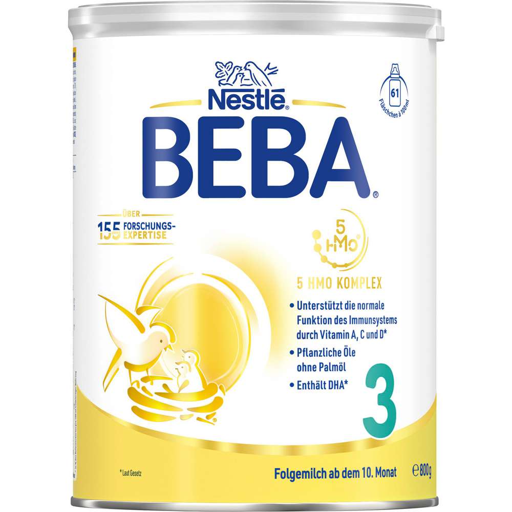 Produktabbildung Nestlé Beba Folgemilch 3 ab 10. Monat