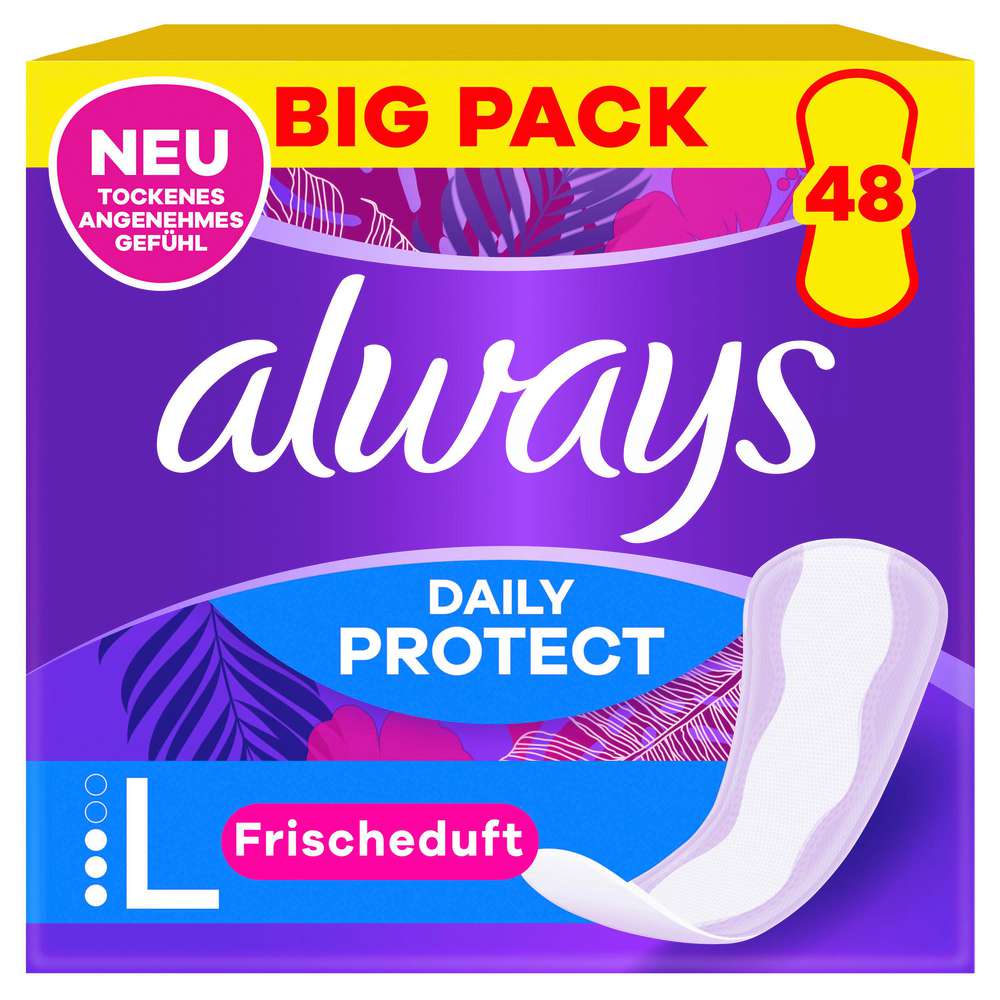 Produktabbildung Always Daily Protect Slipeinlagen Long