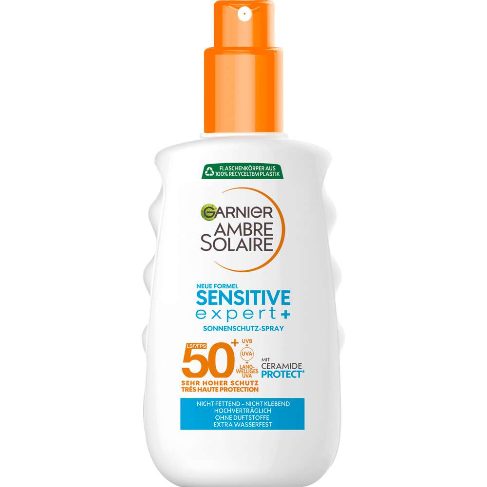 Produktabbildung Garnier Sonnenschutz Spray Sensitiv Expert LSF50+