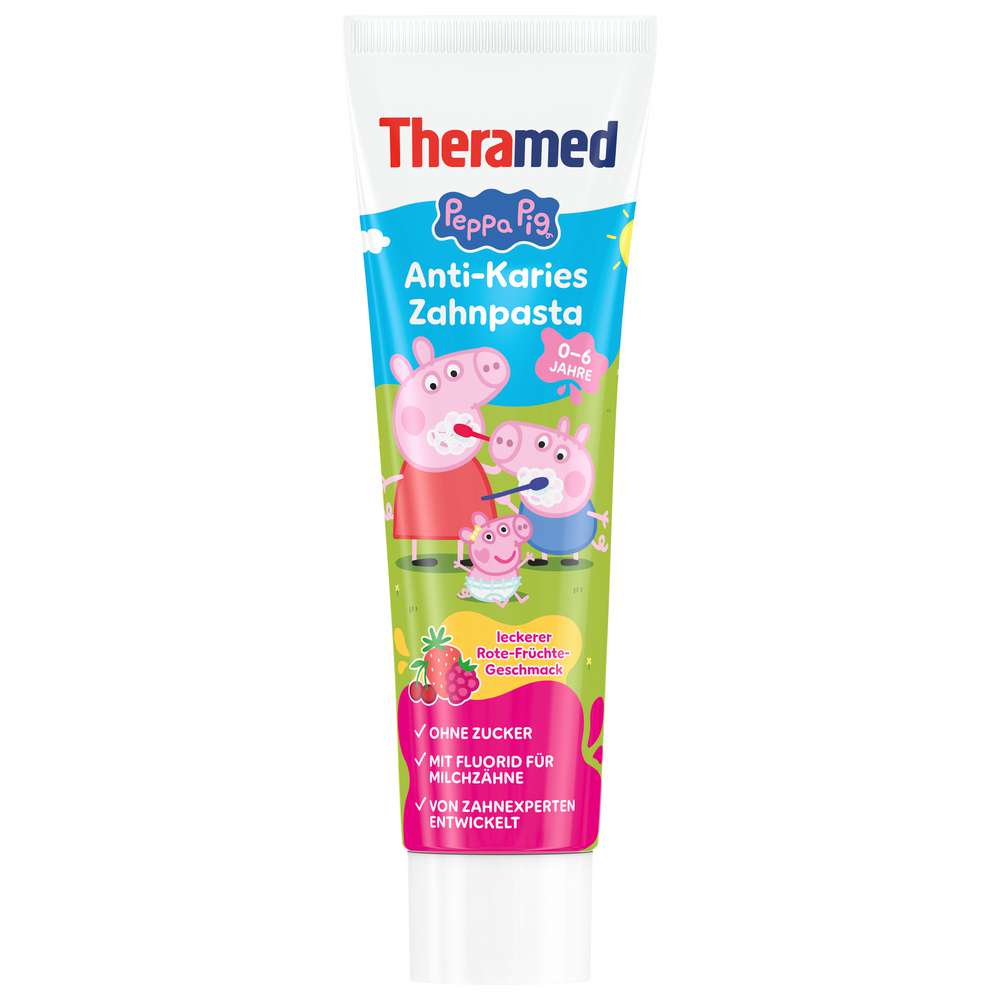 Produktabbildung Theramed Zahncreme Kids, Rote Früchte