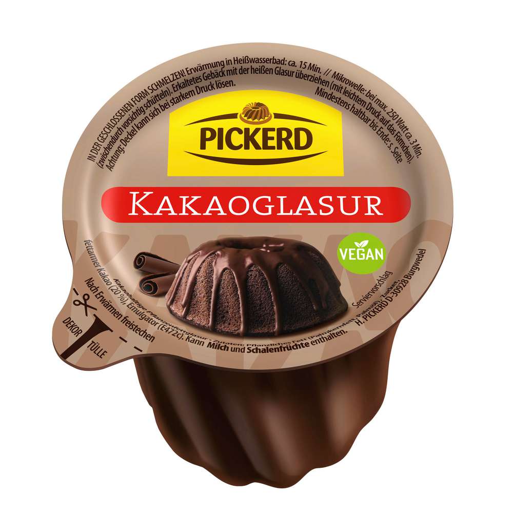Produktabbildung Pickerd Kuchenglasur, Kakao