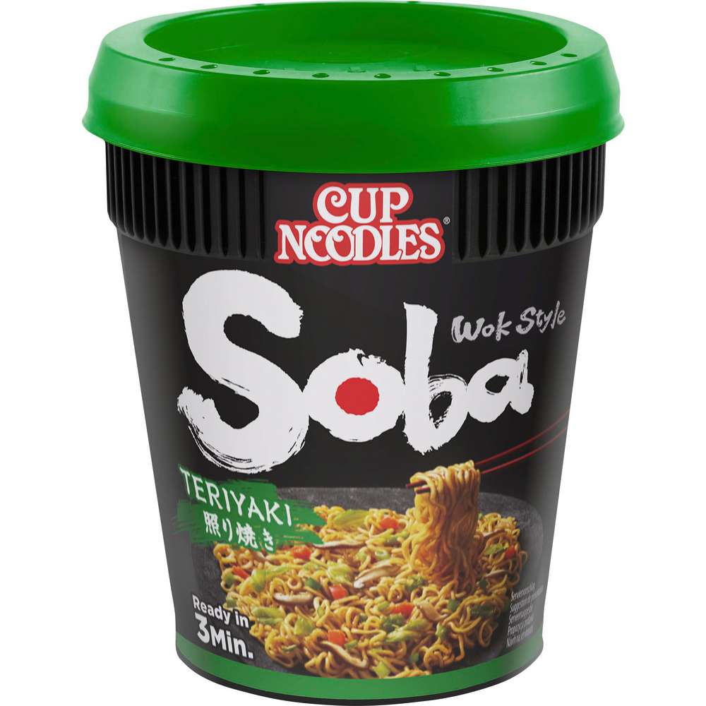 Produktabbildung Nissin Nudeln Soba Cup, Teriyaki