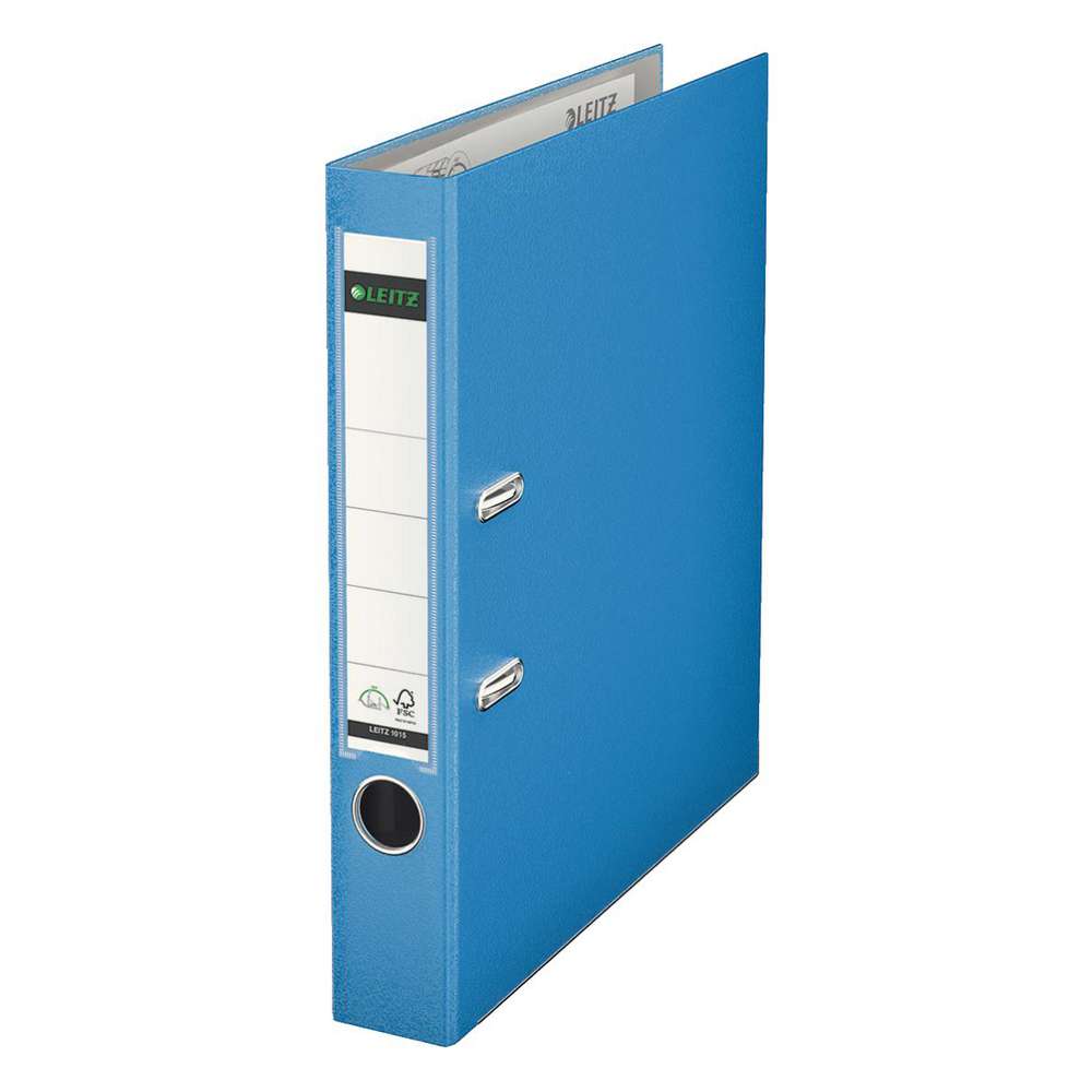 Produktabbildung Leitz Ordner, A4, 5cm, hellblau