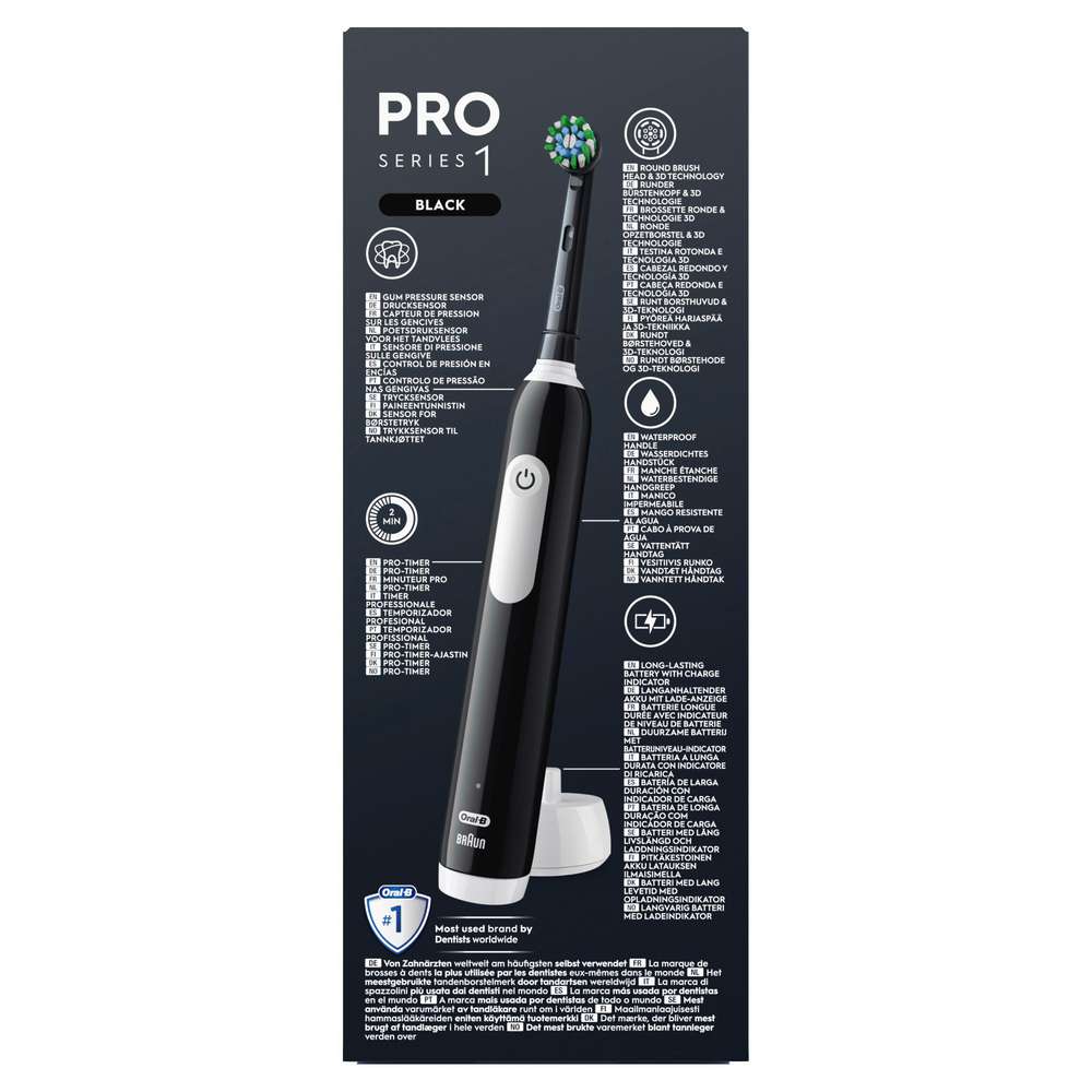 Produktabbildung Oral-B Pro Series 1 Elektrische Zahnbürste, Black