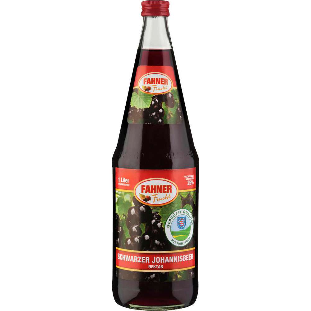 Produktabbildung Fahner Schwarze Johannisbeere-Nektar