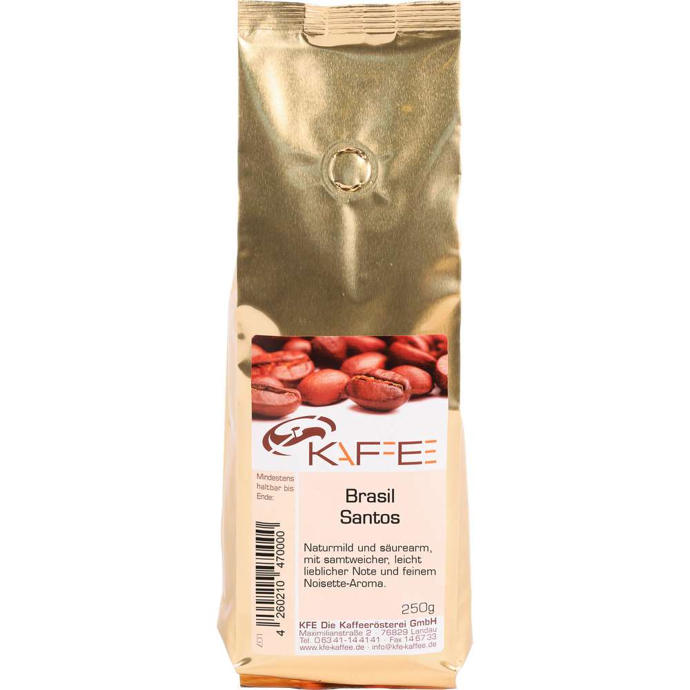Produktabbildung KFE Kaffee Brasil Santos