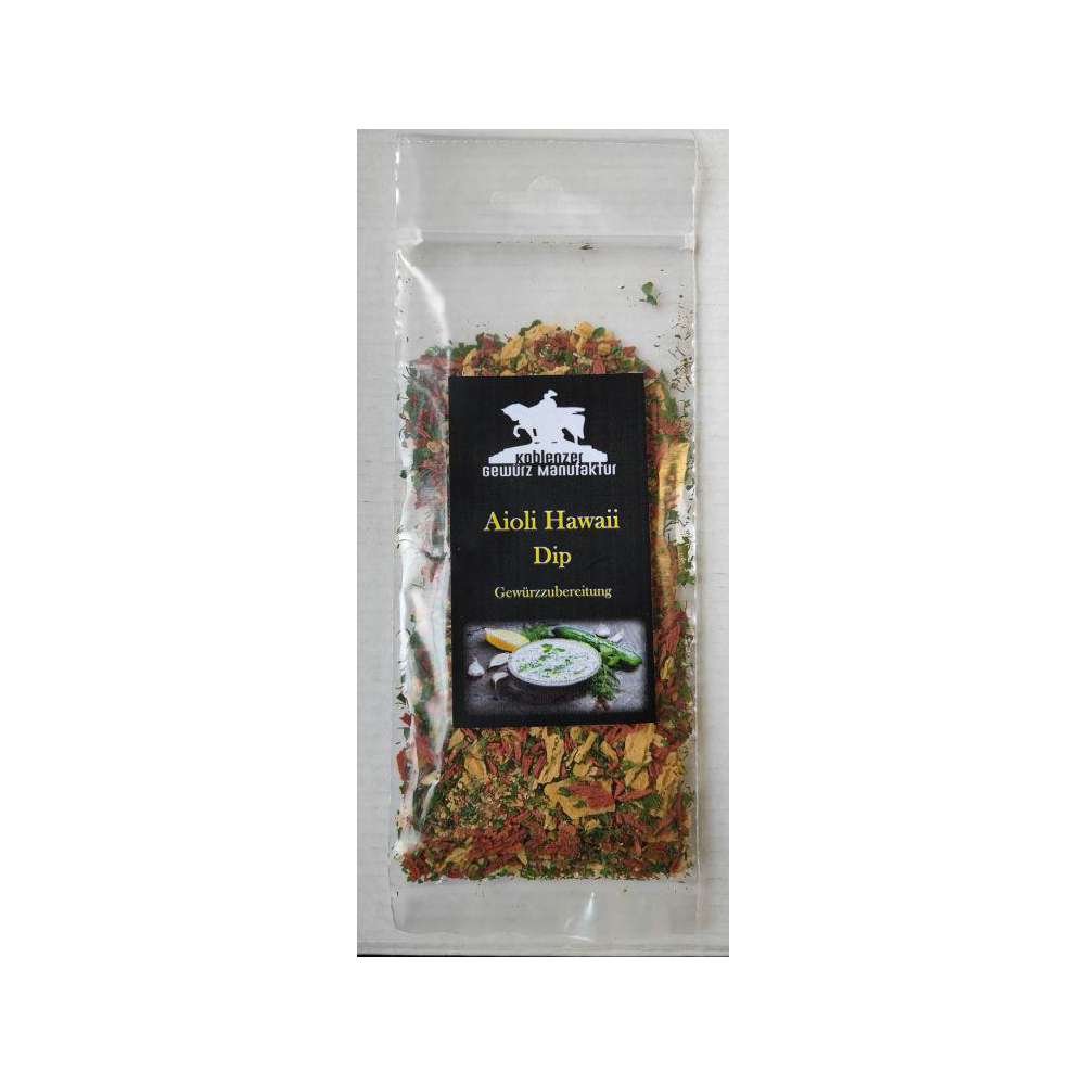 Produktabbildung Koblenzer Gewürzzubereitung Aioli Hawaii Dip