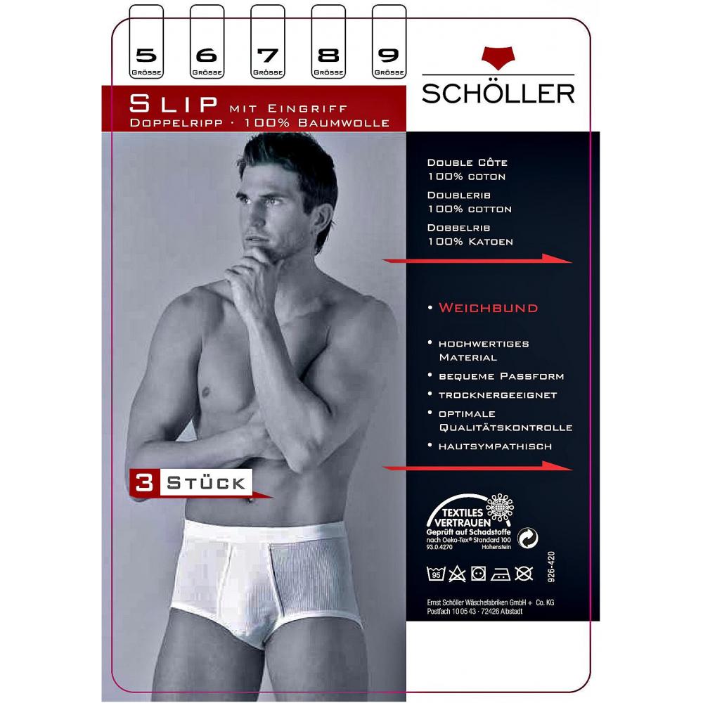 Produktabbildung keine Marke Herren-Achselhemden oder -Slips 3er-Pack, je 3er-/4er-Pack