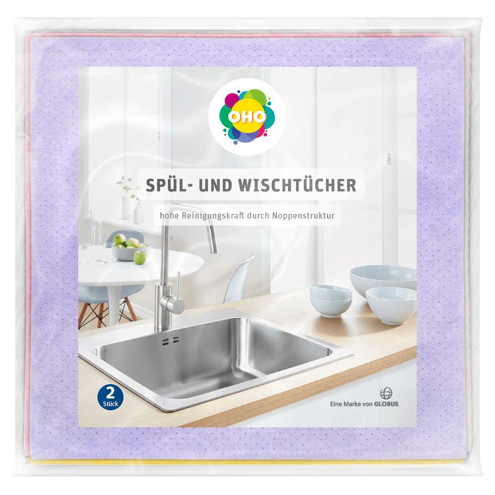 Produktabbildung OHO Spül- und Wischtücher