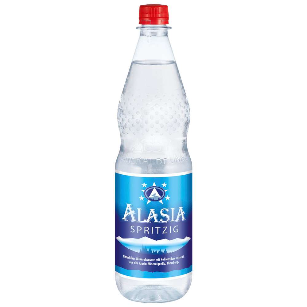 Produktabbildung Alasia Mineralwasser, Spritzig