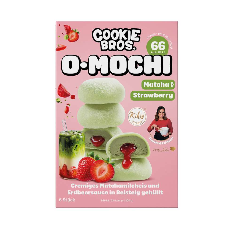 Produktabbildung O-Mochi Mochi Eis, Matcha & Erdbeere