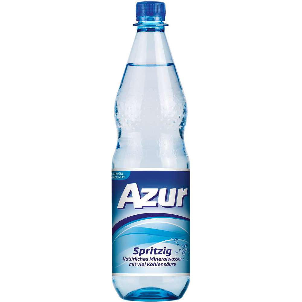 Produktabbildung Azur Mineralwasser, Spritzig