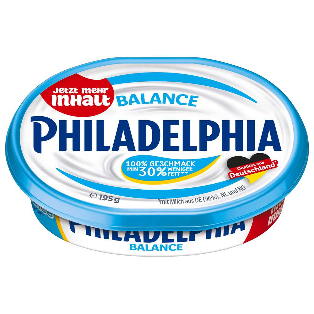 Produktabbildung Philadelphia Frischkäse, Natur Balance