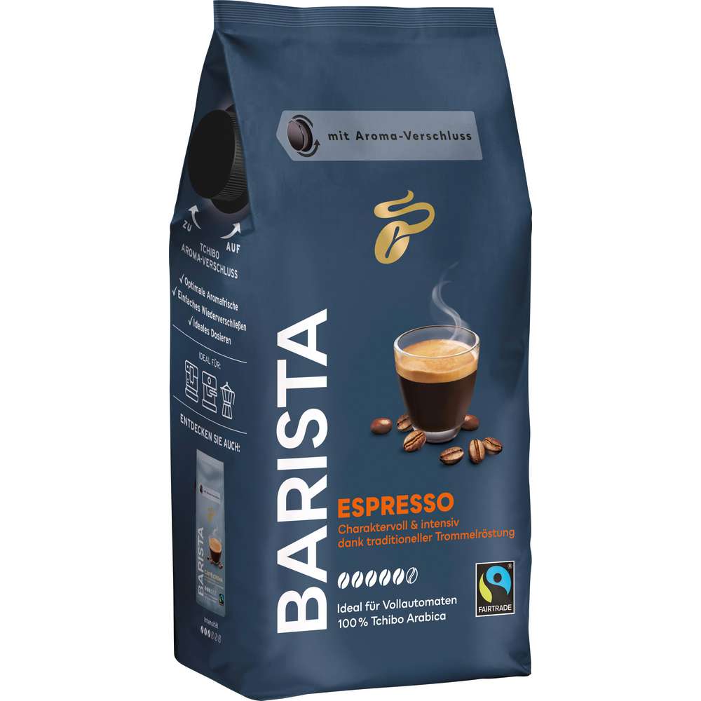 Produktabbildung Tchibo Barista Espresso, ganze Bohne