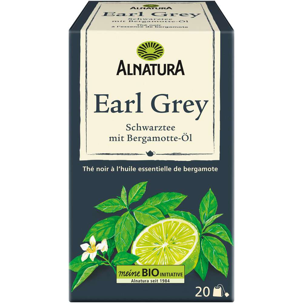 Produktabbildung Alnatura Bio Schwarztee, Earl Grey