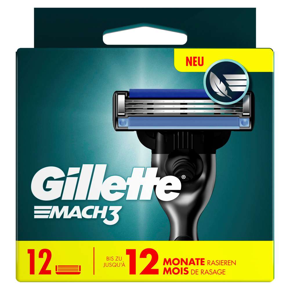Produktabbildung Gillette Mach3 Rasierklingen