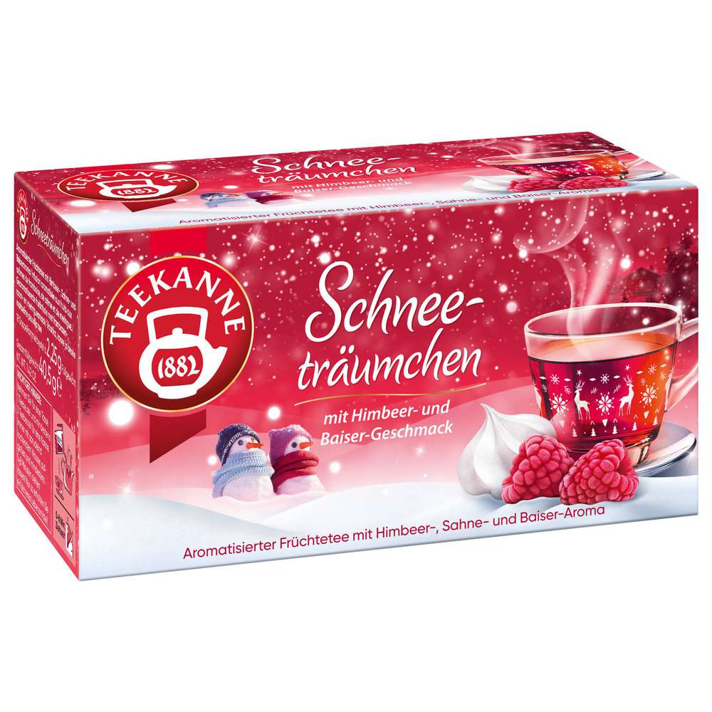 Produktabbildung Teekanne Früchtetee, Schneeträumchen