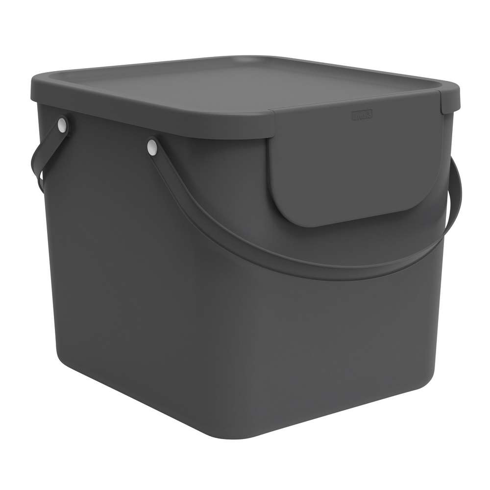 Produktabbildung Rotho Recycling Müllsystem 40 l Albula Anthrazit