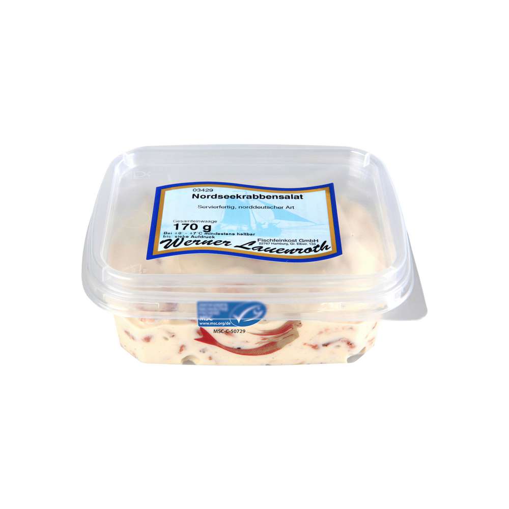 Produktabbildung Werner Lauenroth Nordseekrabbelsalat