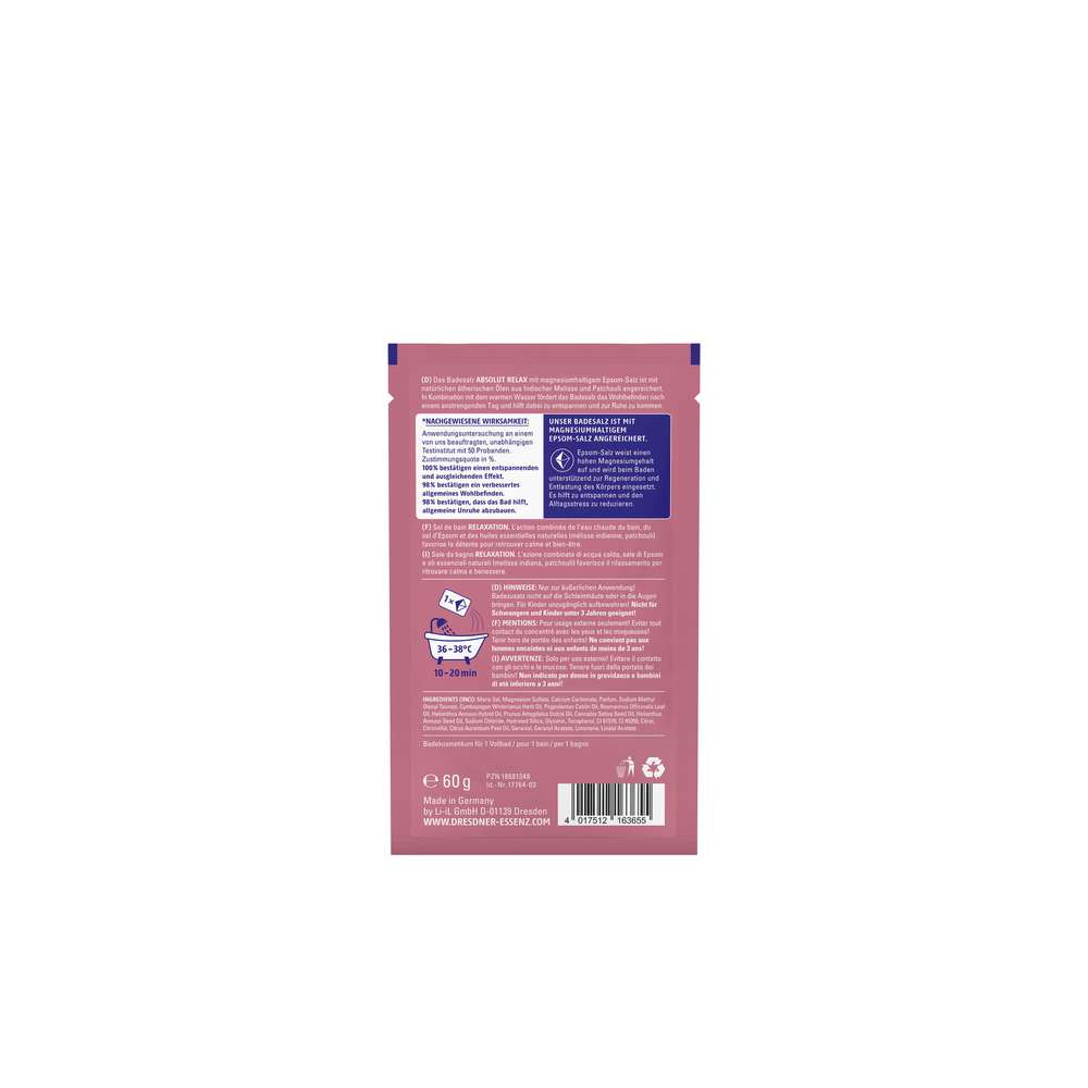 Produktabbildung Dresdner Essenz Badesalz Absolut Relax