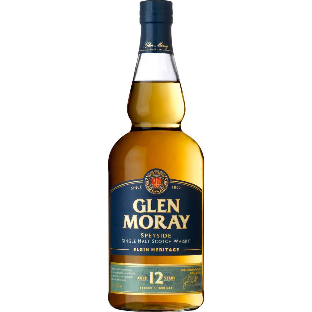 Produktabbildung Glen Moray Single Malt Scotch Whisky 12 Jahre 40%