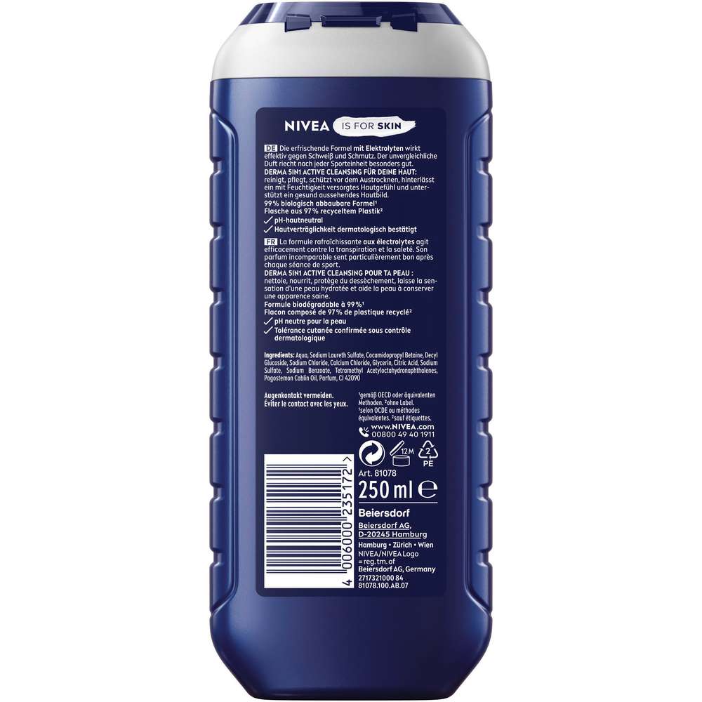 Produktabbildung Nivea Duschgel Men, Fresh Sport