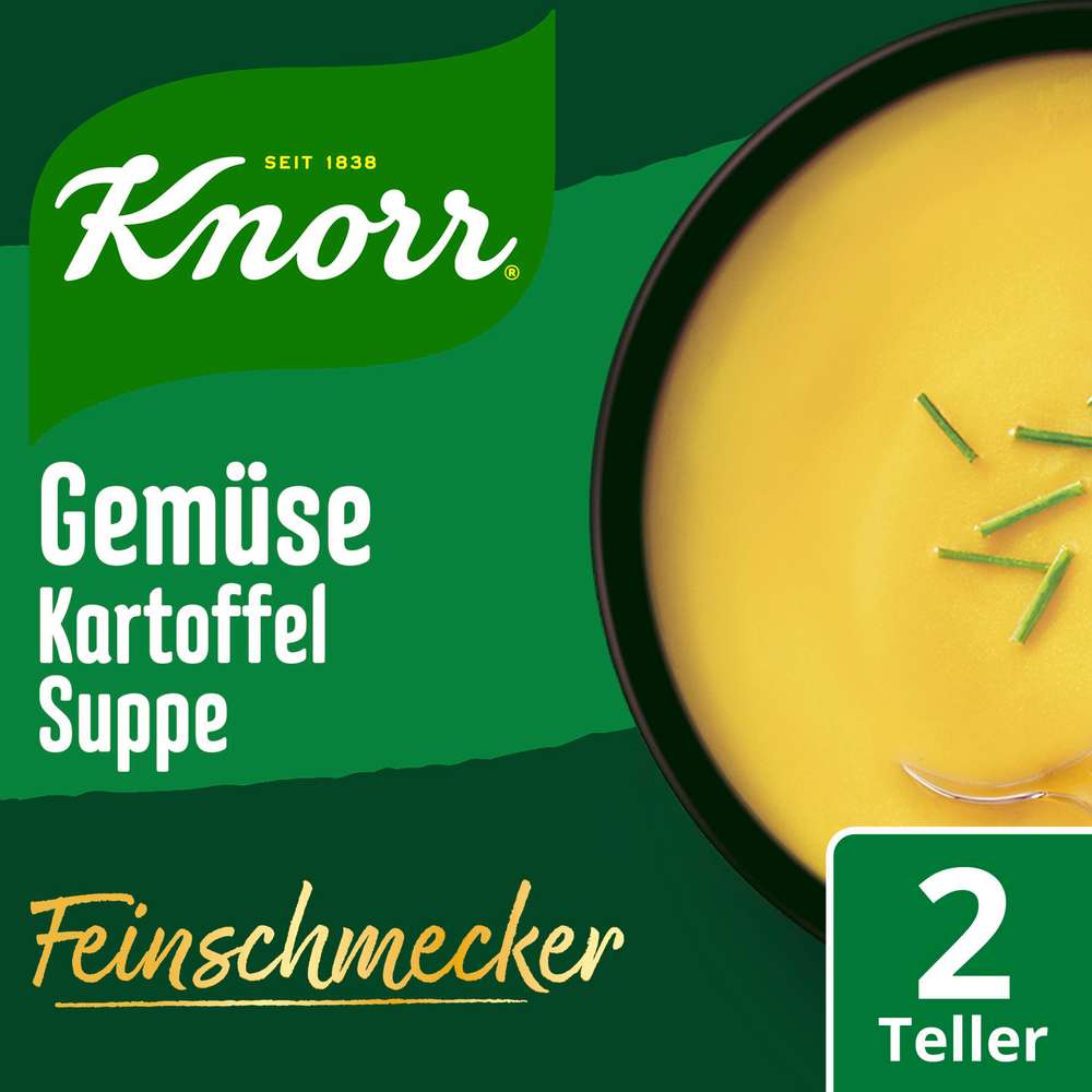 Produktabbildung Knorr Feinschmecker Kartoffelsuppe mit Gemüse