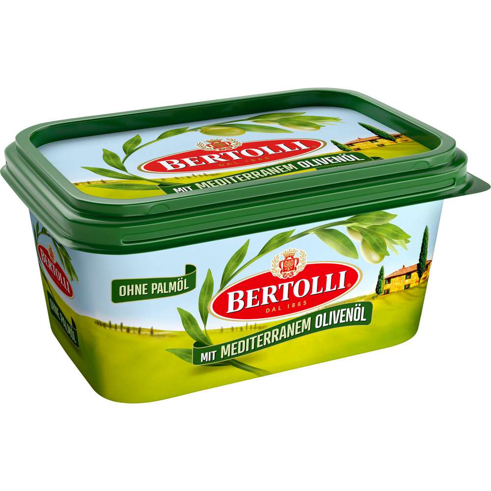 Produktabbildung Bertolli Halbfettmargarine mit Olivenöl 42% Fett