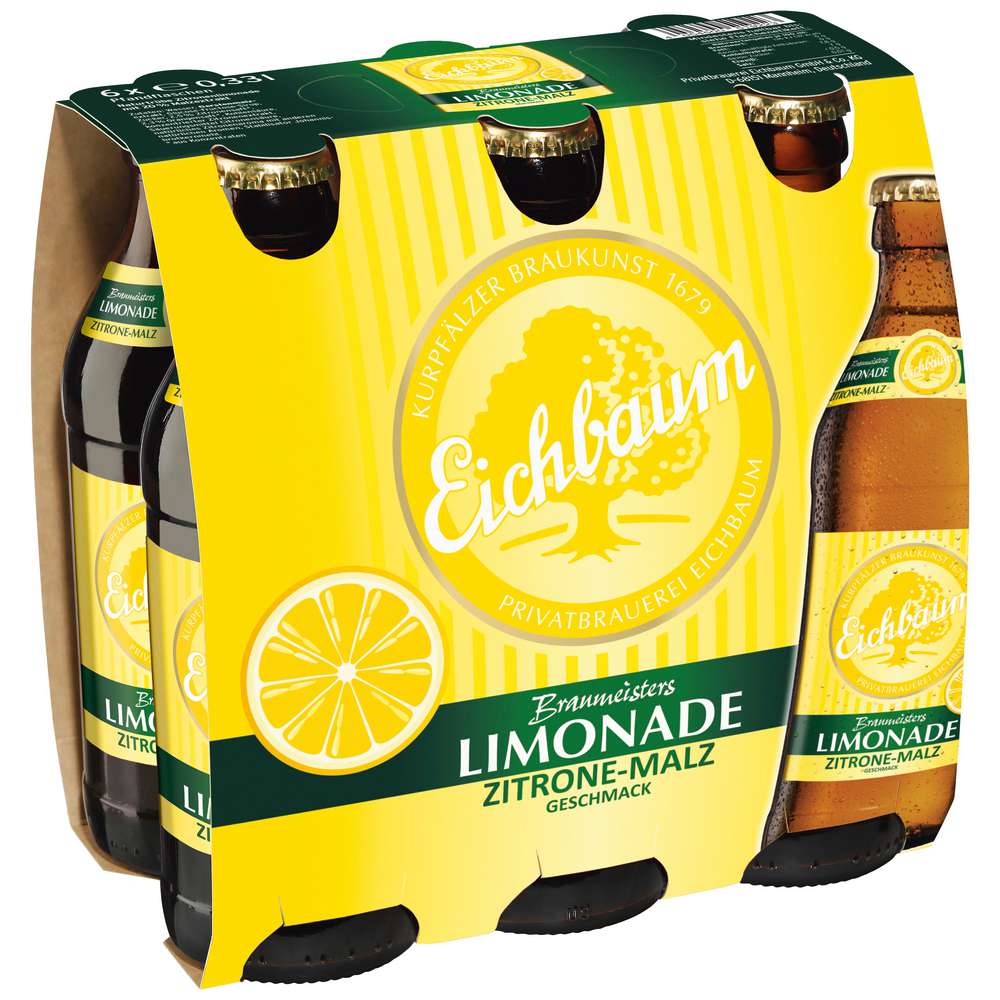 Produktabbildung Eichbaum Limonade, Zitrone-Malz