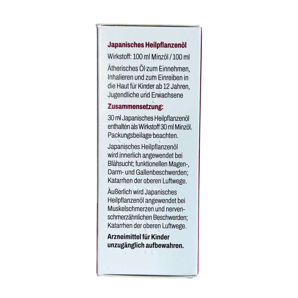 Produktabbildung BlumenBerg Japanisches Heilpflanzenöl